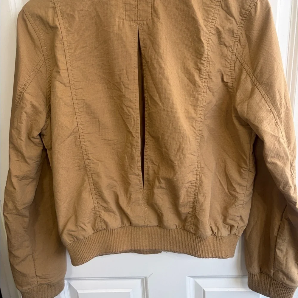 Like new vintage 2006 Old Navy Bomber Jacket size M/L. Carhartt brown. So cool - Picture 5 of 14